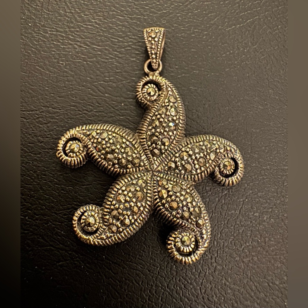 Solid Sterling Silver Pendant Charm - image 1